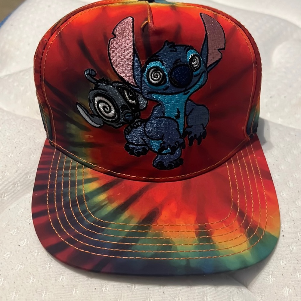 Colorful stitch ball cap